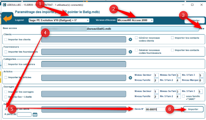 Comment importer des devis BATIGEST dans Codial CLOUD ?