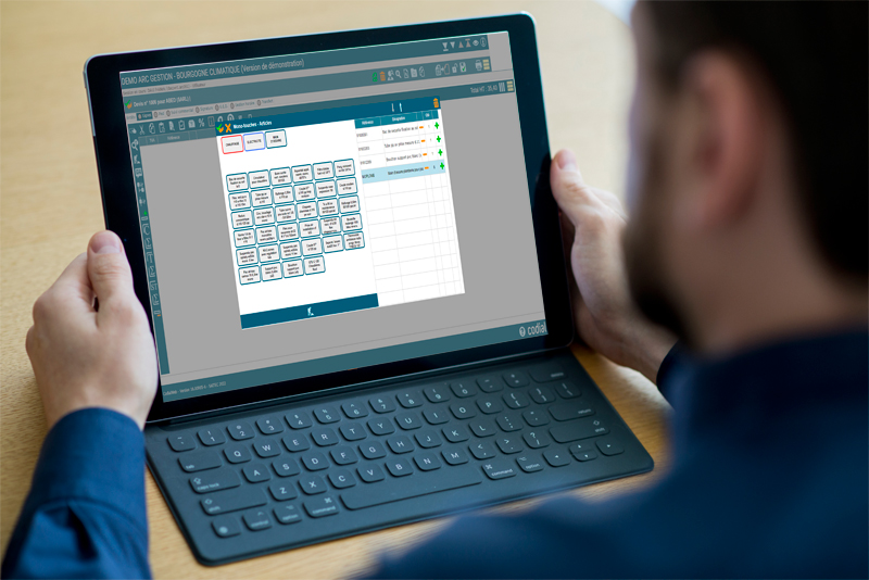 Mono-touches Codial : mode d’emploi