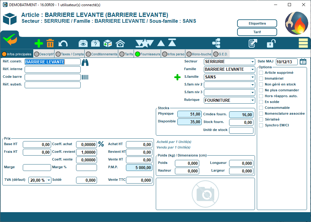Stock Codial : comment connaitre mes stocks lors d’une commande ?